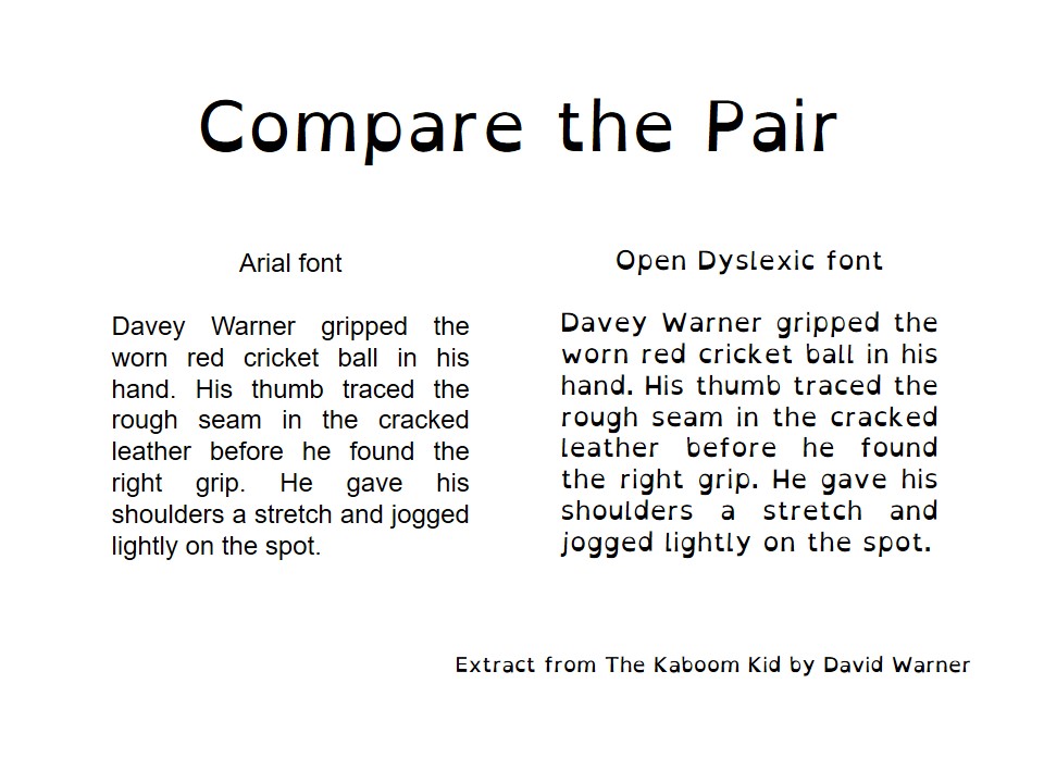 Dyslexic Document